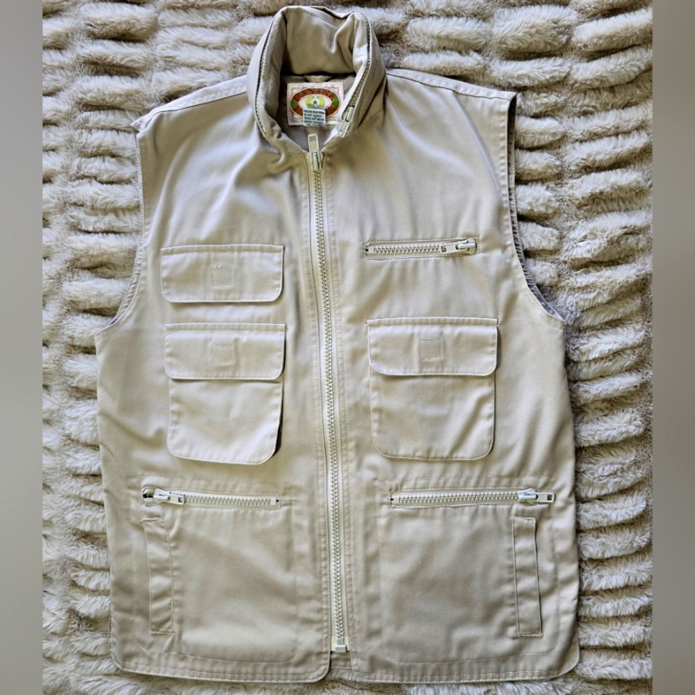 Banana Republic Khaki Utility Vest
